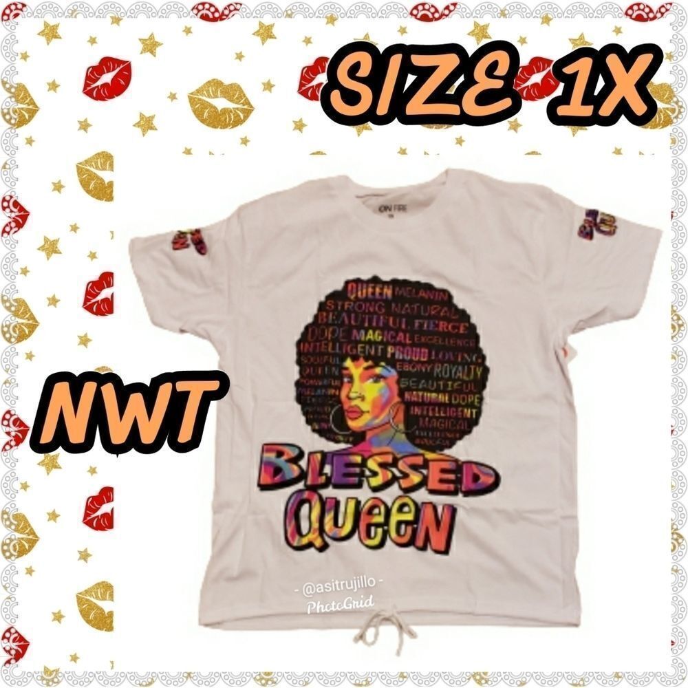 NWT 🆕️ Plus Size SS Tee Sz 1x